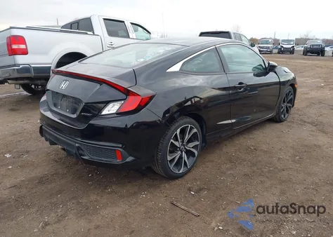 2019 Honda Civic Sport z USA, uszkodzony, nr VIN 2HGFC4B87KH300243